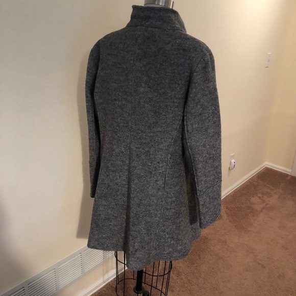 Heather grey coat by Halogen - Picture 2 of 6